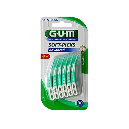 GUM SOFTPICKS ADVANCE SCOVOLINO SMALL GOMMA 30 PEZZI