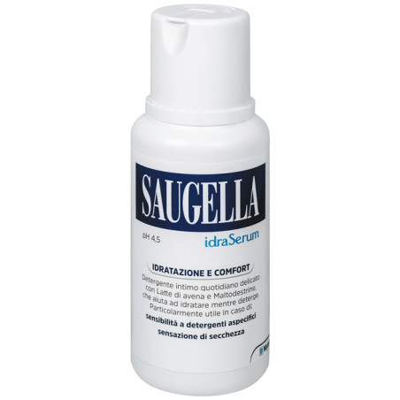 Saugella Blu IDRASERUM Detergente Intimo Delicato 200 ml