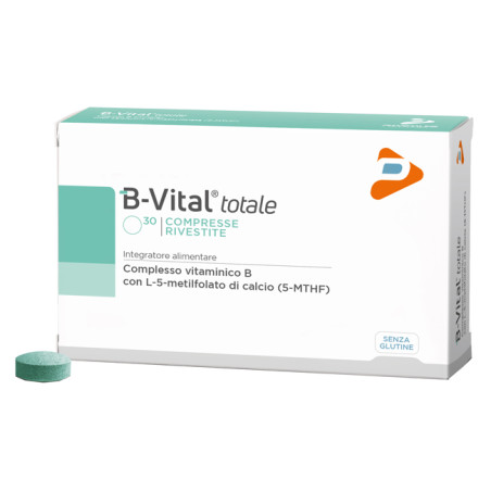 Confezione da 30 compresse 500 Mg di B-Vital integratore multivitaminico