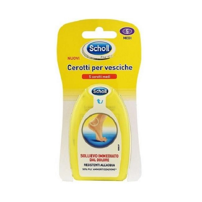 SCHOLL CEROTTI PER VESCICHE MEDIO 5 PEZZI