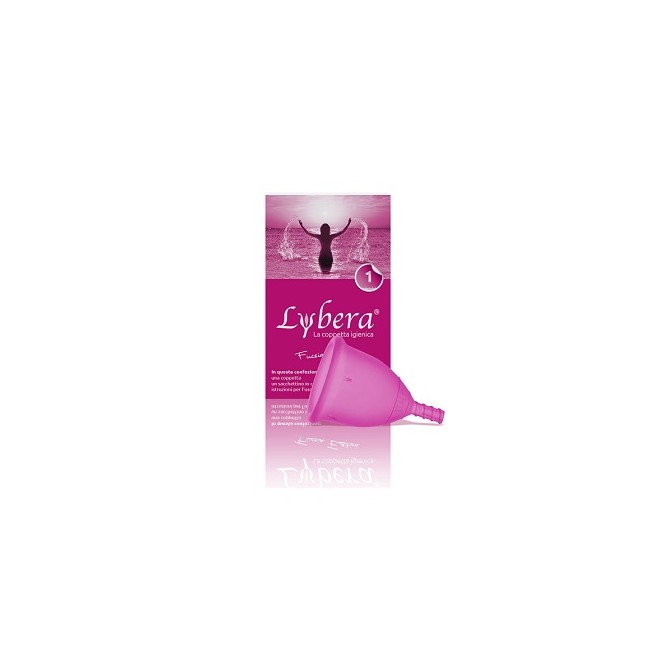 COPPETTA MESTRUALE LYBERA COPPETTA IGIENICA FUCSIA EDITION TAGLIA 1