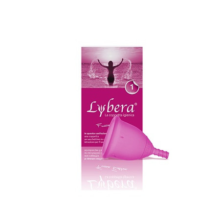 COPPETTA MESTRUALE LYBERA COPPETTA IGIENICA FUCSIA EDITION TAGLIA 1