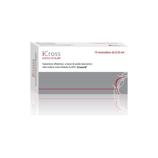 SOLUZIONE OFTALMICA ICROSS 15 MONODOSI DA 0,35 ML