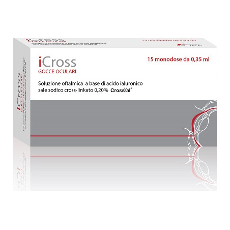 SOLUZIONE OFTALMICA ICROSS 15 MONODOSI DA 0,35 ML