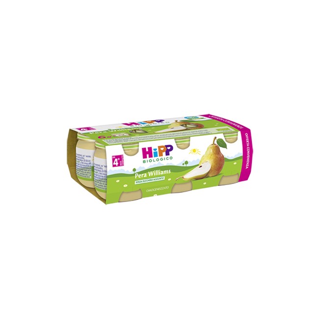 HIPP BIO OMOGENEIZZATO PERA WILLIAMS 6X80 G