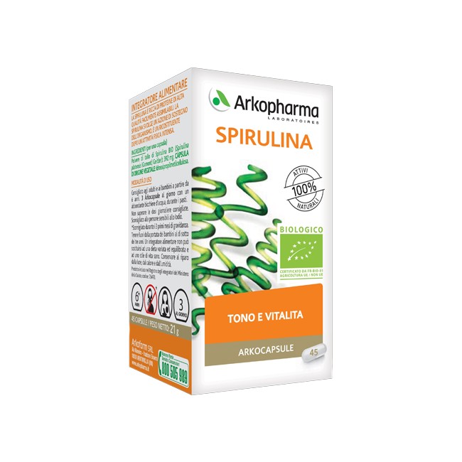 ARKO CAPSULE SPIRULINA BIO 45 CAPSULE