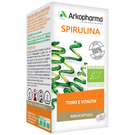 ARKO CAPSULE SPIRULINA BIO 45 CAPSULE