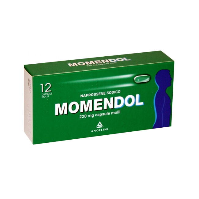 MOMENDOL*12CPS MOLLI 220MG