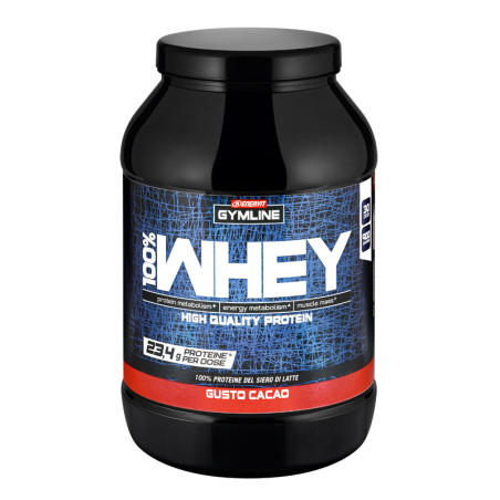 GYMLINE 100% WHEY CONCENTRATE CACAO 900 G