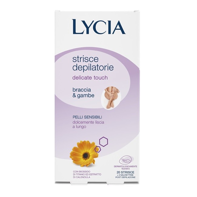 LYCIA 20 STRISCE BRACCIA/GAMBE PELLI DELICATE 12 PEZZI