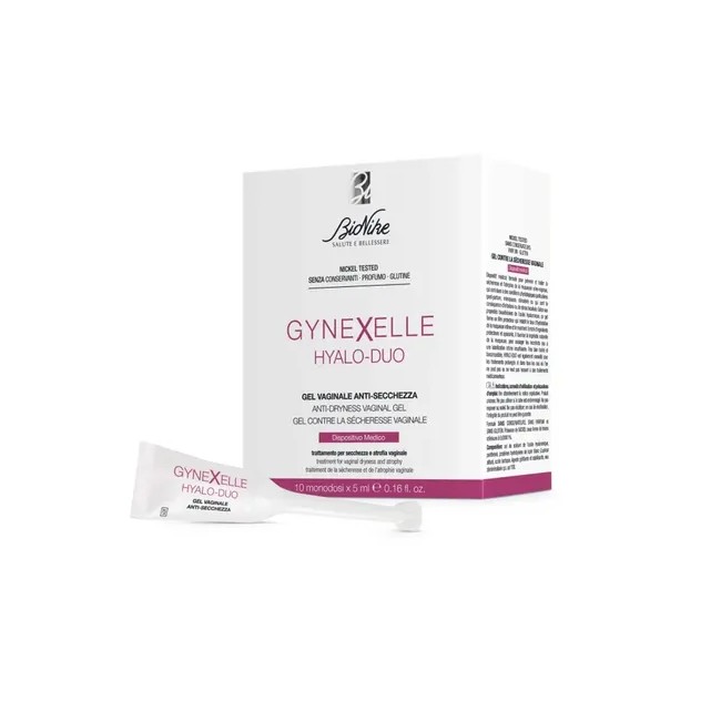 GYNEXELLE HYALO-DUO GEL VAGINALE ANTI-SECCHEZZA 10 PEZZI DA 15 ML