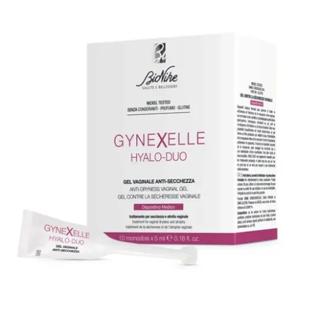 GYNEXELLE HYALO-DUO GEL VAGINALE ANTI-SECCHEZZA 10 PEZZI DA 15 ML