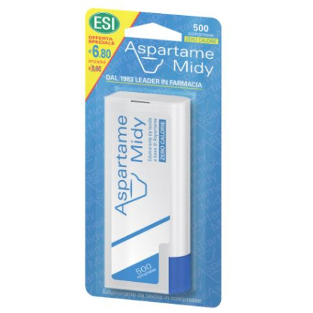 ESI ASPARTAME MIDY 500 COMPRESSE OFFERTA SPECIALE