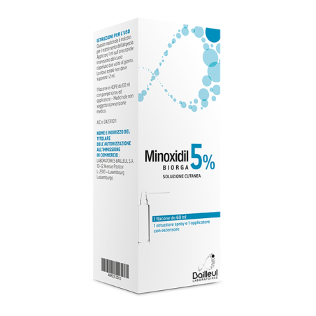 MINOXIDIL BIORGA*SOL CUT60ML5%