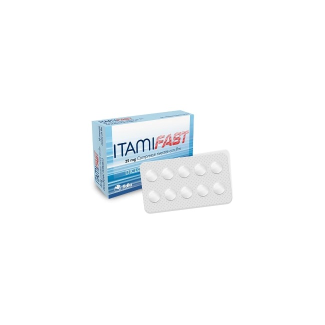 ITAMIFAST*10CPR RIV 25MG