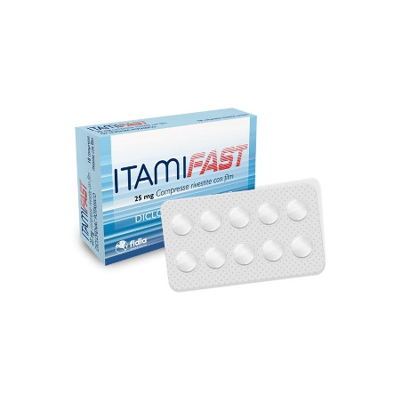 ITAMIFAST*10CPR RIV 25MG