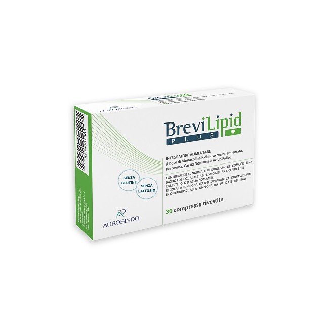 BREVILIPID PLUS 30 COMPRESSE RIVESTITE