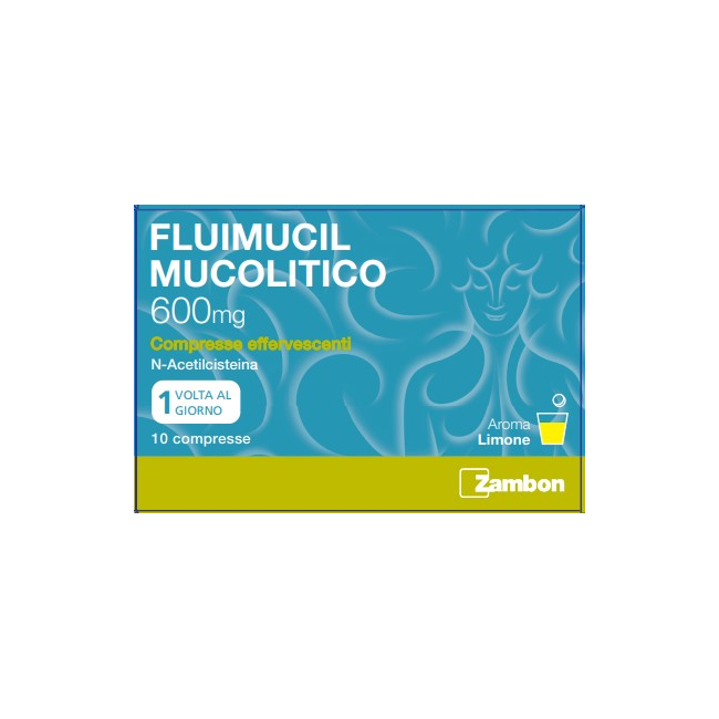 FLUIMUCIL MUCOL*10CPR EFF600MG