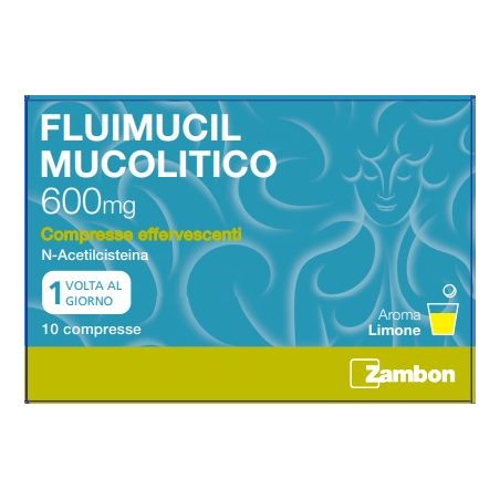 FLUIMUCIL MUCOL*10CPR EFF600MG