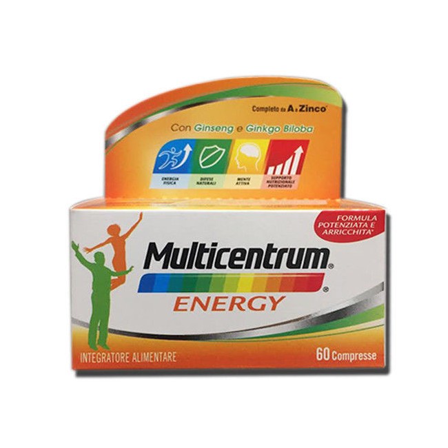 MULTICENTRUM MC ENERGY 60 COMPRESSE