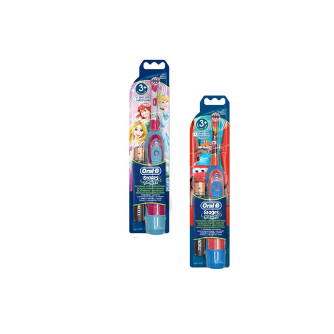 ORALB ADVANCED POWER SPAZZOLINO A BATTERIA CARS & PRINCESS