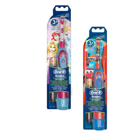 ORALB ADVANCED POWER SPAZZOLINO A BATTERIA CARS & PRINCESS