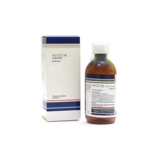 MUCICLAR*SCIR 200ML 15MG/5ML