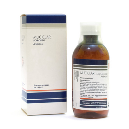 MUCICLAR*SCIR 200ML 15MG/5ML