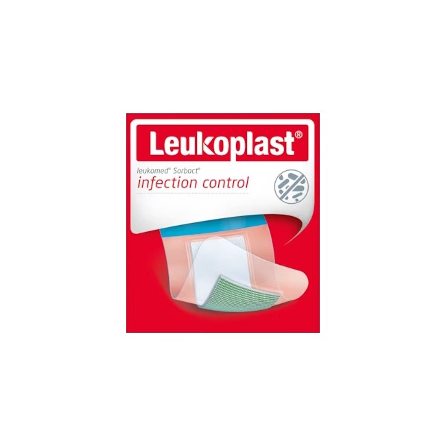 LEUKOMED SORBACT MEDICAZIONE 8X10 CM 5 PEZZI