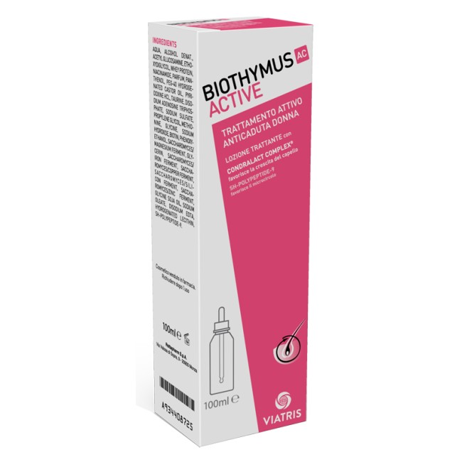 BIOTHYMUS AC ACTIVE TRATTAMENTO ATTIVO ANTICADUTA DONNA LOZIONE 100 ML