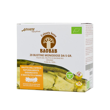 BAOBAB AESSERE POLPA BIO 20X5 G