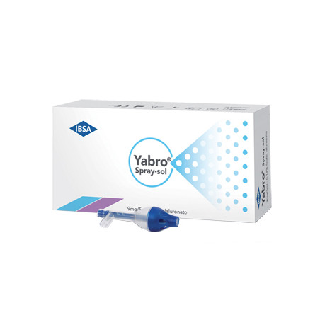 YABRO SPRAY-SOL 10 FIALE 5 ML SODIO IALURONATO 0,18%