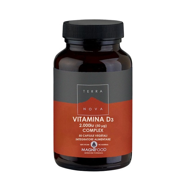 TERRANOVA COMPLESSO DI VITAMINA D3 2000 IU (50UG) 50 CAPSULE