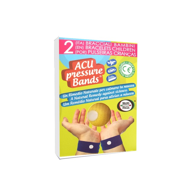 BRACCIALE ACU PRESSURE BAND BAMBINI 2 PEZZI