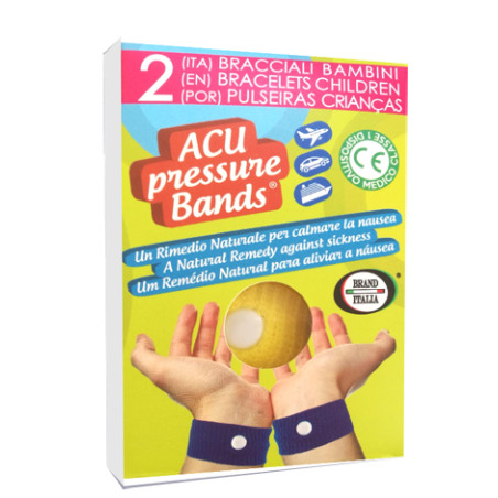 BRACCIALE ACU PRESSURE BAND BAMBINI 2 PEZZI