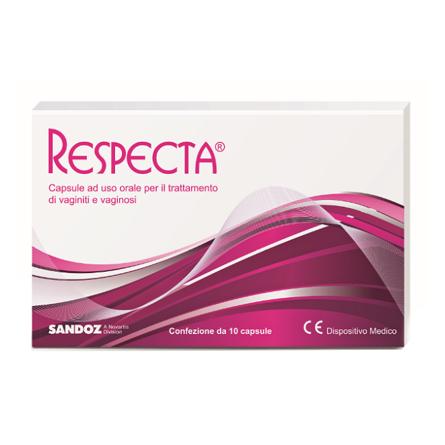 RESPECTA 10 CAPSULE AD USO ORALE PER VAGINITI E VAGINOSI