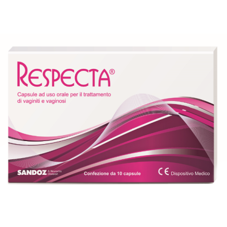 RESPECTA 10 CAPSULE AD USO ORALE PER VAGINITI E VAGINOSI