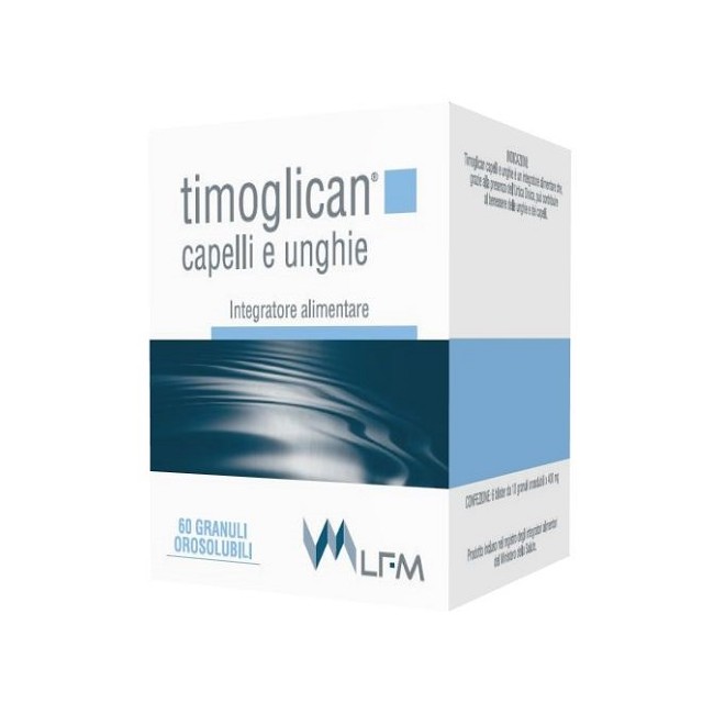 TIMOGLICAN CAPELLI E UNGHIE 60 GRANULI 24 G