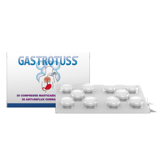 GASTROTUSS ANTIREFLUSSO 30 COMPRESSE MASTICABILI