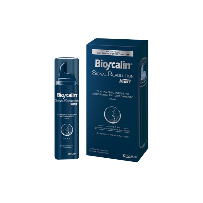 BIOSCALIN SIGNAL REVOLUTION MEN TRATTAMENTO INTENSIVO ANTICADUTA ANTIDIRADAMENTO FOAM 75 ML