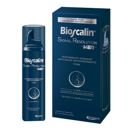 BIOSCALIN SIGNAL REVOLUTION MEN TRATTAMENTO INTENSIVO ANTICADUTA ANTIDIRADAMENTO FOAM 75 ML