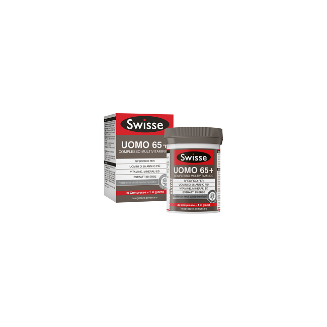 SWISSE UOMO 65+ COMPLESSO MULTIVITAMINICO 30 COMPRESSE aaaaa