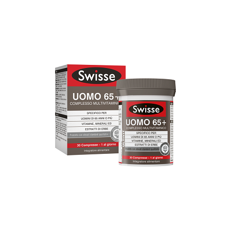 SWISSE UOMO 65+ COMPLESSO MULTIVITAMINICO 30 COMPRESSE aaaaa