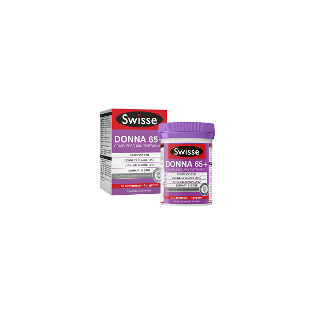 SWISSE DONNA 65+ COMPLESSO MULTIVITAMINICO 30 COMPRESSE aaaaa