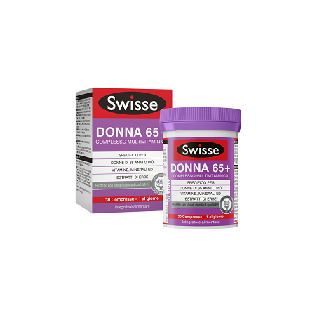 SWISSE DONNA 65+ COMPLESSO MULTIVITAMINICO 30 COMPRESSE aaaaa