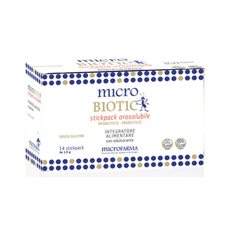 MICROBIOTIC STICK PACK 14 BUSTINE