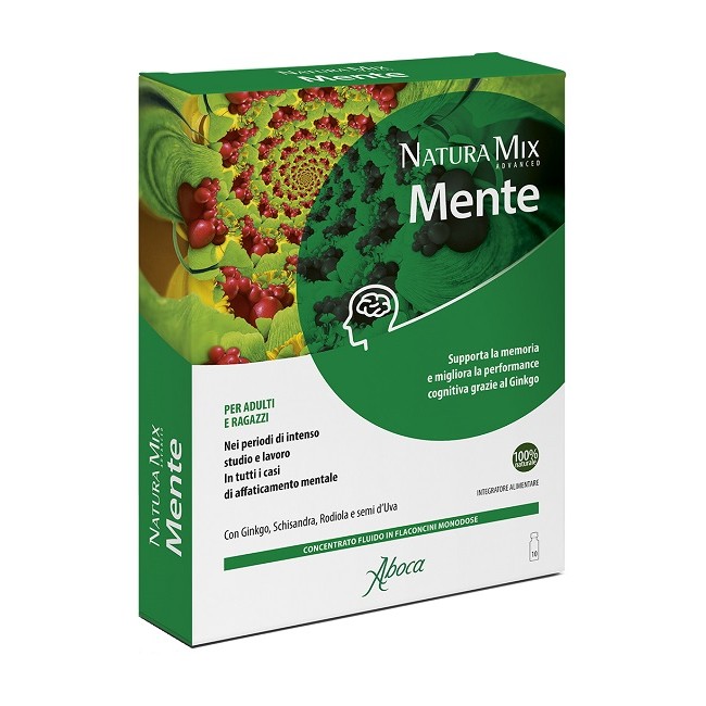 NATURA MIX ADVANCED MENTE 10 FLACONCINI 150 G