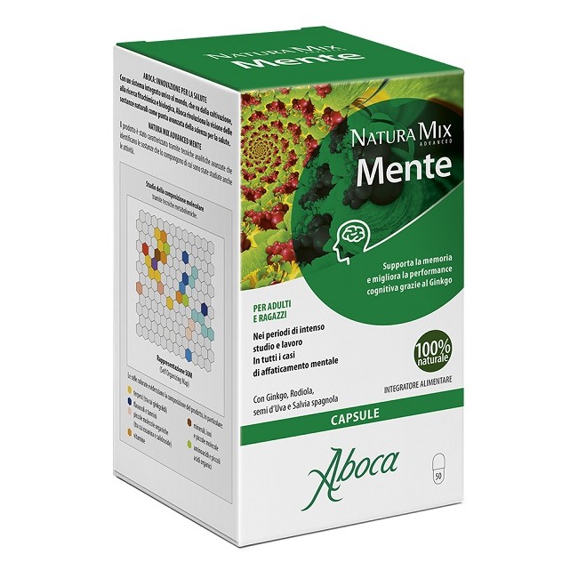 NATURA MIX ADVANCED MENTE 50 CAPSULE