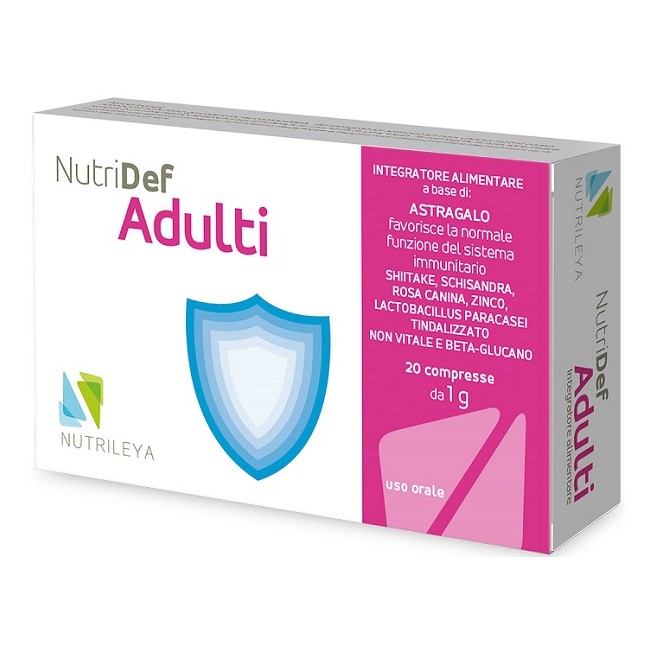 NUTRIDEF ADULTI 20 COMPRESSE