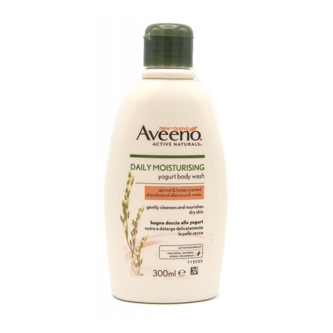 AVEENO BAGNO DOCCIA YOGURT/ALBICOCCA/MIELE 300 ML